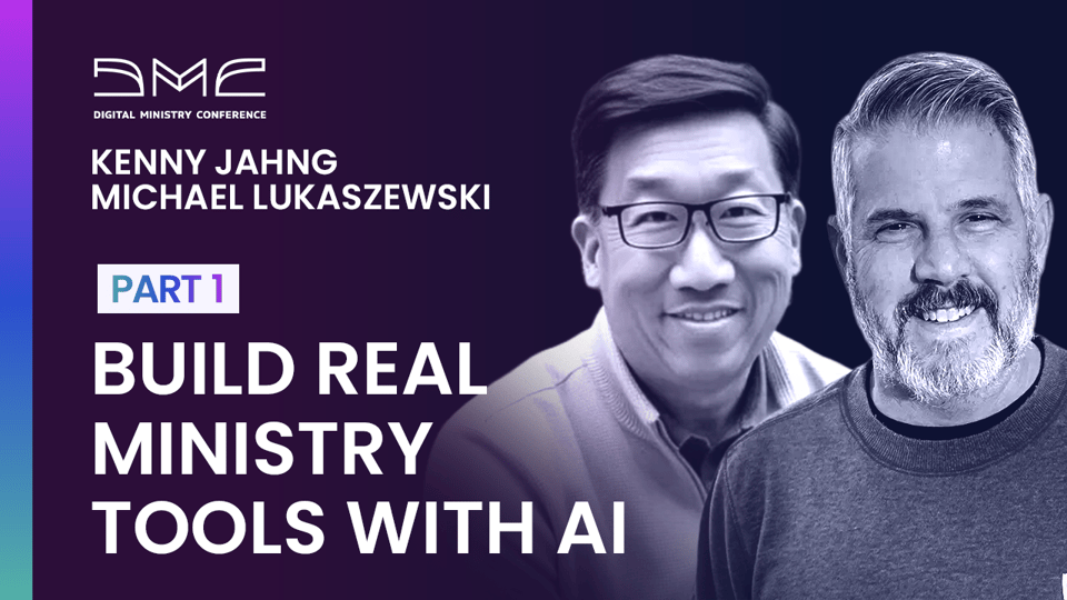 Cover image for Build Real Ministry Tools With AI, from the Digital Ministry Conference IT Lab